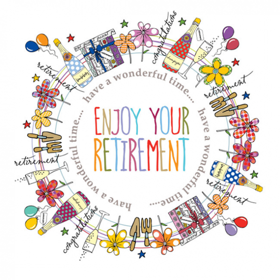 Enjoy your Retirement - Malarkey Cards