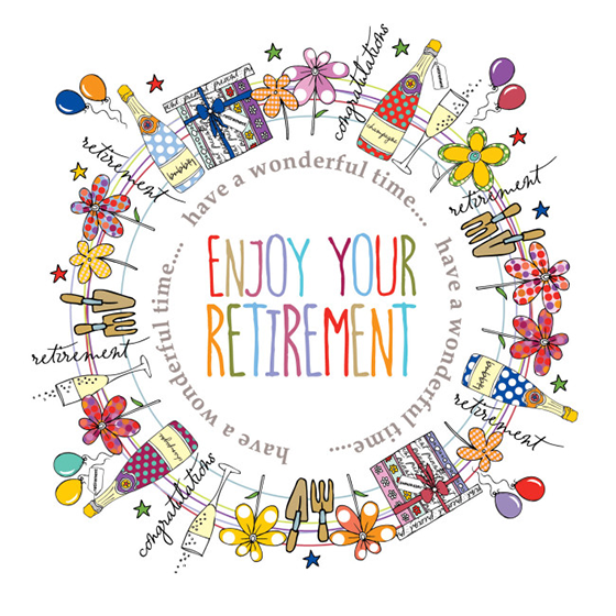 Enjoy Your Retirement Malarkey Cards