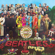 sergeant pepper's lonely heart's club band beatles music album cover hype-cards