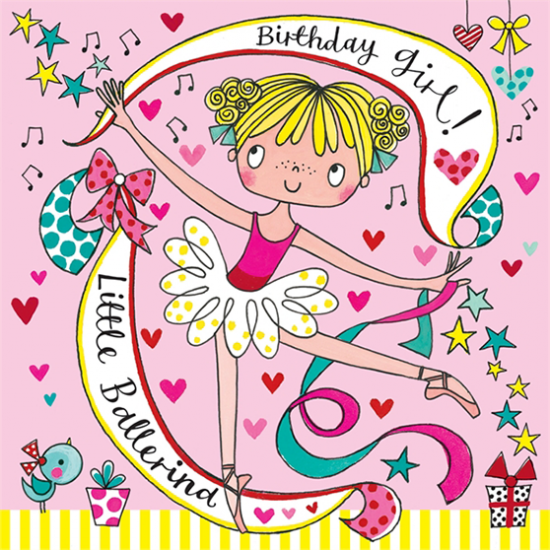 Birthday Ballerina - Malarkey Cards