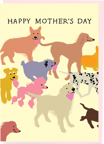 happy mothers day dog mum