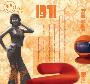 funky quirky unusual modern cool card cards greetings greeting original classic wacky contemporary art illustration photographic distinctive vintage retro cd card compact disc card-and-a-gift birthday anniversary classic music download 1971