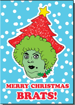 Malarkey Cards Brighton sell funky quirky unusual modern cool original classic wacky contemporary art illustration photographic distinctive vintage retro funny rude humorous birthday seasonal Christmas xmas greetings cards bite your granny grotbags brats