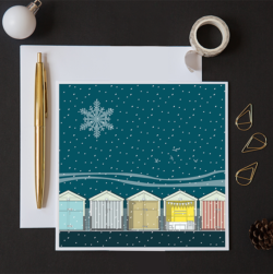 Malarkey Cards Brighton sell funky quirky unusual modern cool original classic wacky contemporary art illustration photographic distinctive vintage retro funny rude humorous birthday seasonal Christmas xmas greetings cards Linescapes architectural portraits beach huts