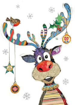 Malarkey Cards Brighton sell funky quirky unusual modern cool original classic wacky contemporary art illustration photographic distinctive vintage retro funny rude humorous birthday seasonal greetings cards Christmas xmas bug art Rudolph baubles reindeer