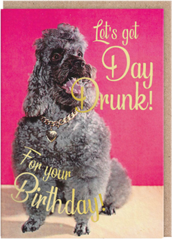 Malarkey Cards Brighton sell funky quirky unusual modern cool original classic wacky contemporary art illustration photographic distinctive vintage retro funny rude humorous birthday smitten kitten ohh deer day drunk dog