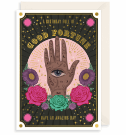 Malarkey Cards Brighton sell funky quirky unusual modern cool original classic wacky contemporary art illustration photographic distinctive vintage retro funny rude humorous birthday good fortune soulmates collection art file gold finish deboss