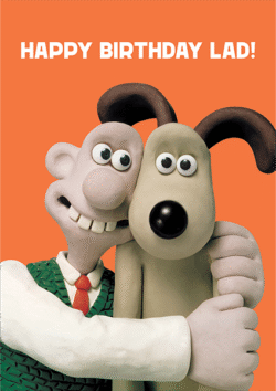 Malarkey Cards Brighton sell funky quirky unusual modern cool original classic wacky contemporary art illustration photographic distinctive vintage retro funny rude humorous birthday hype aardman Wallace and gromit Lad