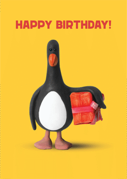 Malarkey Cards Brighton sell funky quirky unusual modern cool original classic wacky contemporary art illustration photographic distinctive vintage retro funny rude humorous birthday hype aardman Wallace and gromit feathers McGraw